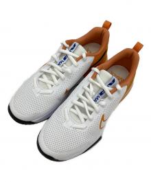 NIKE（ナイキ）の古着「ローカットスニーカー」｜ホワイト×オレンジ