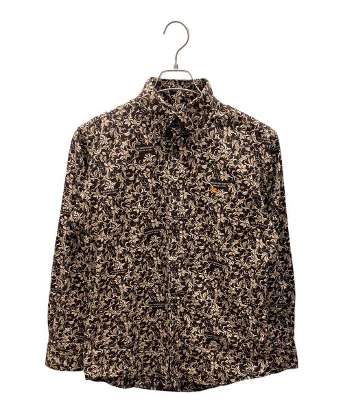 BURBERRY BLACK LABEL（バーバリーブラックレーベル）BURBERRY BLACK LABEL (バーバリーブラックレーベル) 長袖シャツ ブラウン サイズ:Mの古着・服飾アイテム