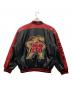 Steve＆Barrys (Steve＆Barrys) フェイクレザージャケット ブラック×レッド サイズ:L：8000円