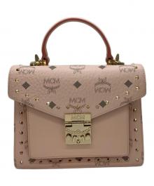 MCM（エムシーエム）の古着「2WAYショルダーバッグ」｜ピンク