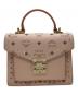 MCM（エムシーエム）の古着「2WAYショルダーバッグ」｜ピンク