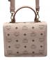 MCM (エムシーエム) 2WAYショルダーバッグ ピンク：40000円