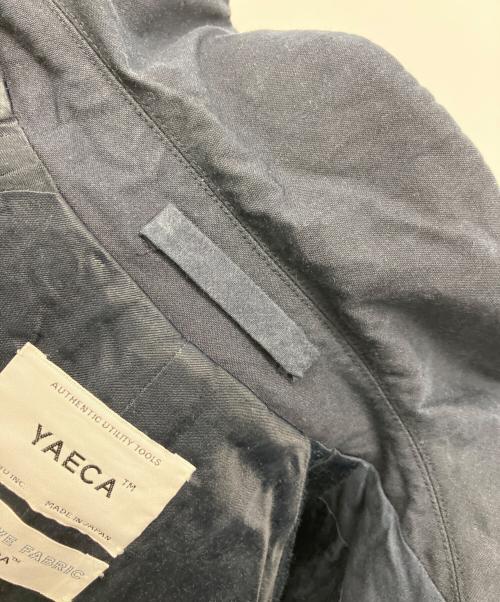 YAECA（ヤエカ）YAECA (ヤエカ) ステンカラーコート ネイビー サイズ:Mの古着・服飾アイテム