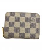 LOUIS VUITTONルイ ヴィトン）の古着「ジッピー コインパース」｜アイボリー×グレー