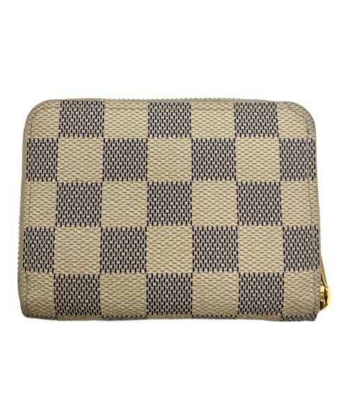 LOUIS VUITTON（ルイ ヴィトン）LOUIS VUITTON (ルイ ヴィトン) ジッピー コインパース アイボリー×グレーの古着・服飾アイテム