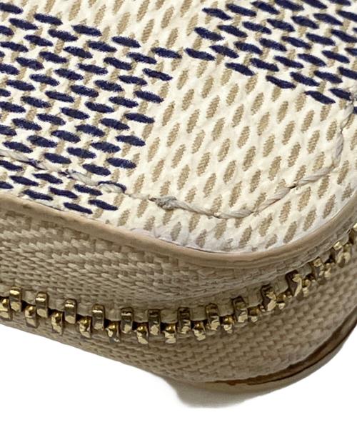 LOUIS VUITTON（ルイ ヴィトン）LOUIS VUITTON (ルイ ヴィトン) ジッピー コインパース アイボリー×グレーの古着・服飾アイテム