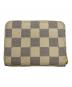 LOUIS VUITTON (ルイ ヴィトン) ジッピー コインパース アイボリー×グレー：20000円