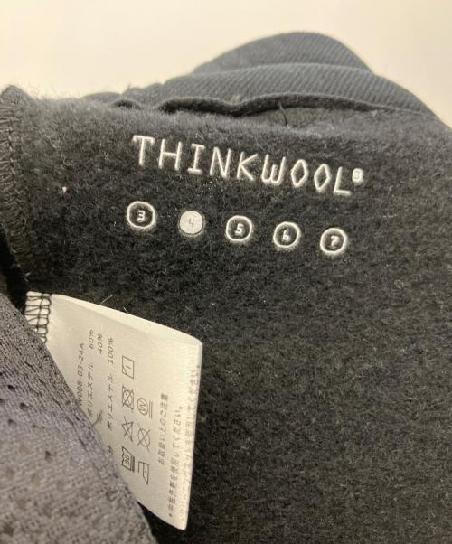 THINKWOOL（THINKWOOL）THINKWOOL (THINKWOOL) スウェットパンツ ブラック サイズ:4の古着・服飾アイテム
