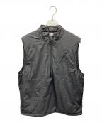 waiper×PERTEXワイパー×パーテックス）の古着「ハーフジップベスト」｜ブラック