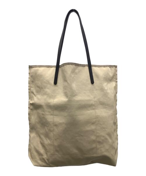 jack gomme（ジャックゴム）jack gomme (ジャックゴム) トートバッグ アイボリー×ブラックの古着・服飾アイテム