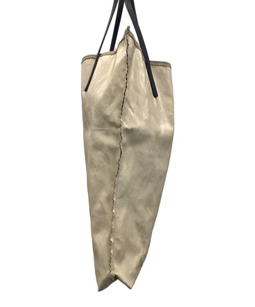 jack gomme（ジャックゴム）jack gomme (ジャックゴム) トートバッグ アイボリー×ブラックの古着・服飾アイテム