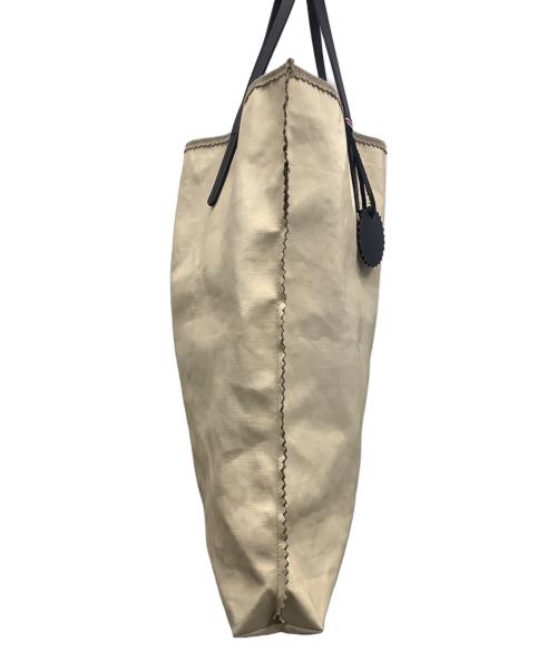 jack gomme（ジャックゴム）jack gomme (ジャックゴム) トートバッグ アイボリー×ブラックの古着・服飾アイテム