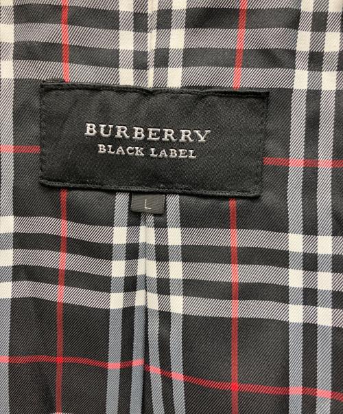 BURBERRY BLACK LABEL（バーバリーブラックレーベル）BURBERRY BLACK LABEL (バーバリーブラックレーベル) トレンチコート ブラック サイズ:Lの古着・服飾アイテム
