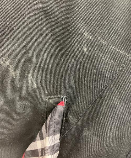 BURBERRY BLACK LABEL（バーバリーブラックレーベル）BURBERRY BLACK LABEL (バーバリーブラックレーベル) トレンチコート ブラック サイズ:Lの古着・服飾アイテム
