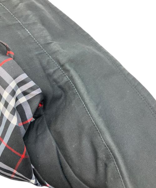 BURBERRY BLACK LABEL（バーバリーブラックレーベル）BURBERRY BLACK LABEL (バーバリーブラックレーベル) トレンチコート ブラック サイズ:Lの古着・服飾アイテム