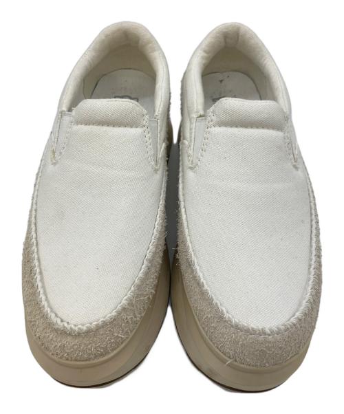 UGG（アグ）UGG (アグ) マリンスリッポン ホワイト サイズ:25.5の古着・服飾アイテム