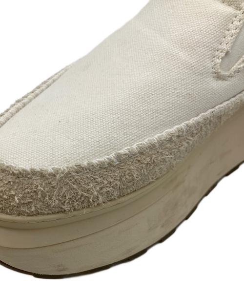 UGG（アグ）UGG (アグ) マリンスリッポン ホワイト サイズ:25.5の古着・服飾アイテム