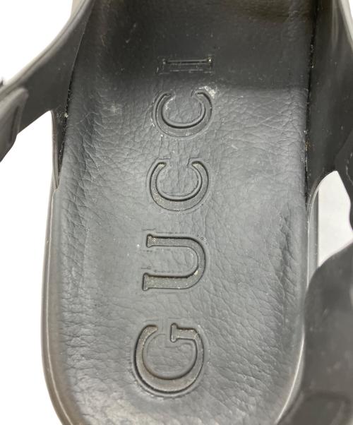 GUCCI（グッチ）GUCCI (グッチ) サンダル ブラック サイズ:37の古着・服飾アイテム