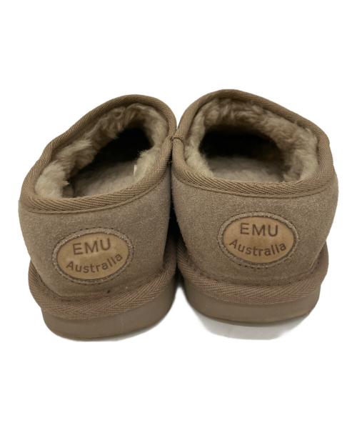emu（エミュー）emu (エミュー) スリッポン ブラウン サイズ:23の古着・服飾アイテム