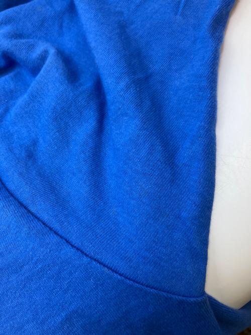 Majestic（マジェスティック）Majestic (マジェスティック) 半袖Tシャツ ブルー サイズ:Lの古着・服飾アイテム