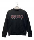 KENZOケンゾー）の古着「刺繍スウェット」｜ブラック