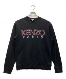 KENZO（ケンゾー）の古着「刺繍スウェット」｜ブラック