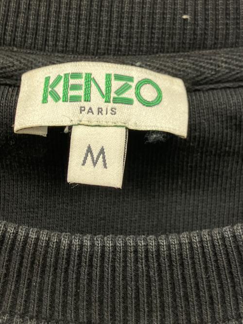 KENZO（ケンゾー）KENZO (ケンゾー) 刺繍スウェット ブラック サイズ:Mの古着・服飾アイテム