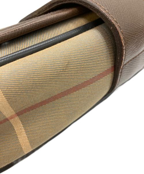 BURBERRY（バーバリー）BURBERRY (バーバリー) ショルダーバッグ ブラウンの古着・服飾アイテム
