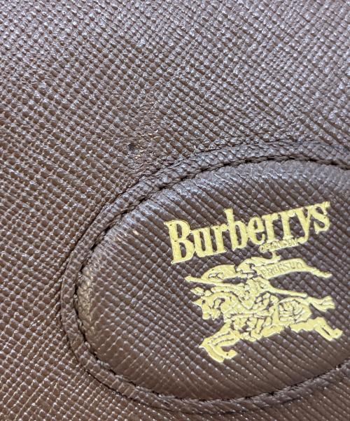 BURBERRY（バーバリー）BURBERRY (バーバリー) クラッチバッグ ブラウンの古着・服飾アイテム