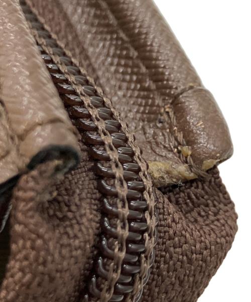 BURBERRY（バーバリー）BURBERRY (バーバリー) クラッチバッグ ブラウンの古着・服飾アイテム