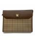 BURBERRY（バーバリー）の古着「クラッチバッグ」｜ブラウン