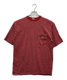 stussy（ステューシー）の古着「半袖Tシャツ」｜レッド