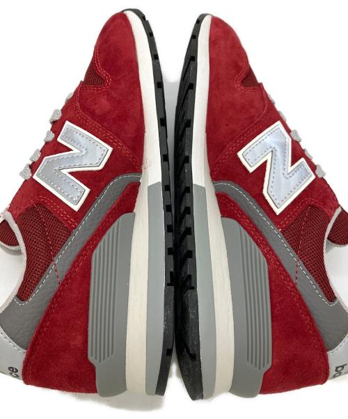 NEW BALANCE（ニューバランス）NEW BALANCE (ニューバランス) スニーカー レッド×シルバー サイズ:24の古着・服飾アイテム