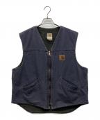 CarHarttカーハート）の古着「ベスト」｜ネイビー
