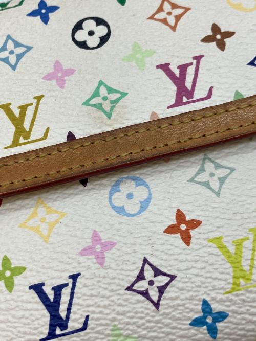 LOUIS VUITTON（ルイ ヴィトン）LOUIS VUITTON (ルイ ヴィトン) 3つ折り財布 ホワイトの古着・服飾アイテム