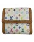 LOUIS VUITTON (ルイ ヴィトン) 3つ折り財布 ホワイト：8000円