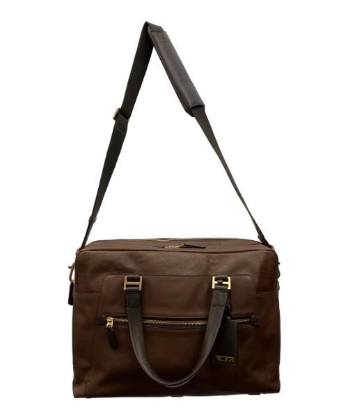 TUMI（トゥミ）TUMI (トゥミ) 2WAYバッグ ブラウンの古着・服飾アイテム