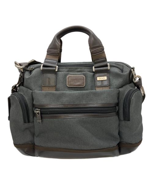 TUMI（トゥミ）TUMI (トゥミ) バッグ ブリーフケース グレー×ブラウンの古着・服飾アイテム