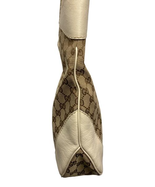 GUCCI（グッチ）GUCCI (グッチ) ショルダーバッグ アイボリー×ベージュの古着・服飾アイテム