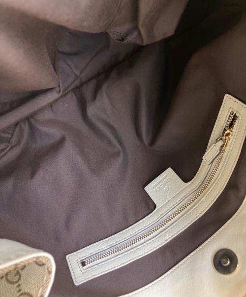 GUCCI（グッチ）GUCCI (グッチ) ショルダーバッグ アイボリー×ベージュの古着・服飾アイテム