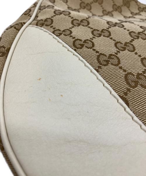 GUCCI（グッチ）GUCCI (グッチ) ショルダーバッグ アイボリー×ベージュの古着・服飾アイテム