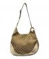 中古・古着 GUCCI (グッチ) ショルダーバッグ アイボリー×ベージュ：30000円