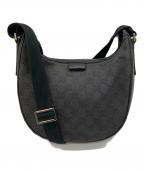 GUCCIグッチ）の古着「ショルダーバッグ」｜ブラック×グレー