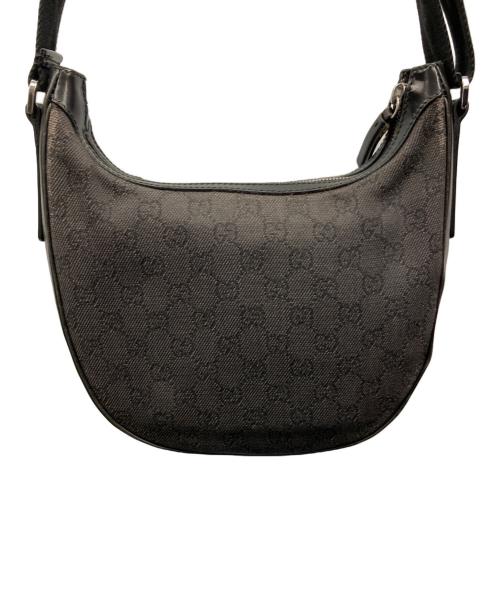 GUCCI（グッチ）GUCCI (グッチ) ショルダーバッグ ブラック×グレーの古着・服飾アイテム