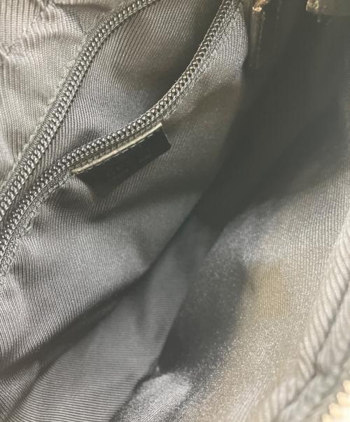 GUCCI（グッチ）GUCCI (グッチ) ショルダーバッグ ブラック×グレーの古着・服飾アイテム
