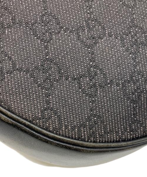 GUCCI（グッチ）GUCCI (グッチ) ショルダーバッグ ブラック×グレーの古着・服飾アイテム