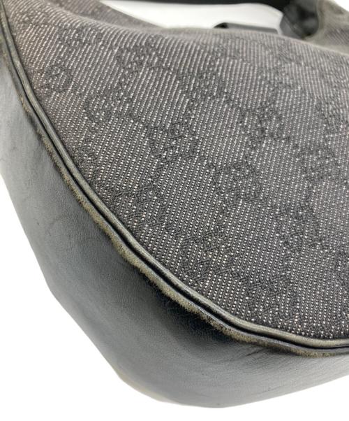 GUCCI（グッチ）GUCCI (グッチ) ショルダーバッグ ブラック×グレーの古着・服飾アイテム