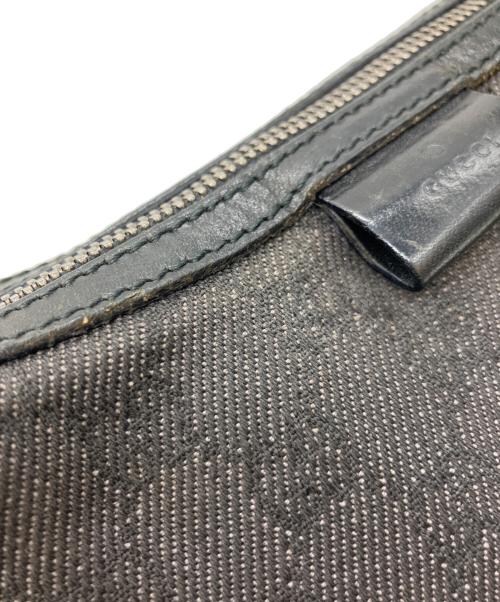GUCCI（グッチ）GUCCI (グッチ) ショルダーバッグ ブラック×グレーの古着・服飾アイテム