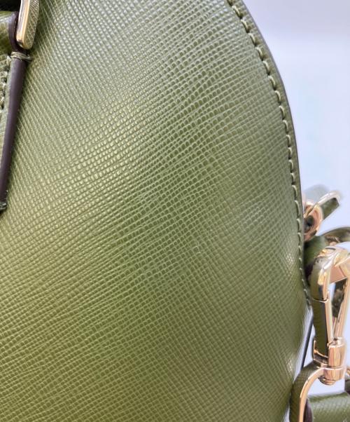 Kate Spade（ケイトスペード）Kate Spade (ケイトスペード) 2WAYバッグ グリーンの古着・服飾アイテム