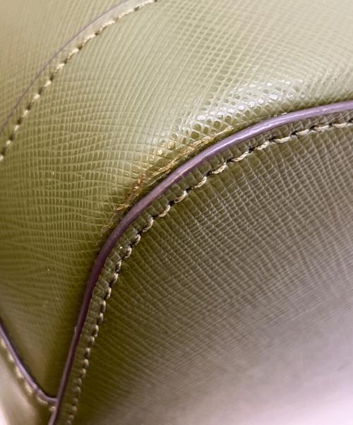 Kate Spade（ケイトスペード）Kate Spade (ケイトスペード) 2WAYバッグ グリーンの古着・服飾アイテム